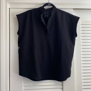 Figs Black Rafaela scrub top size Small